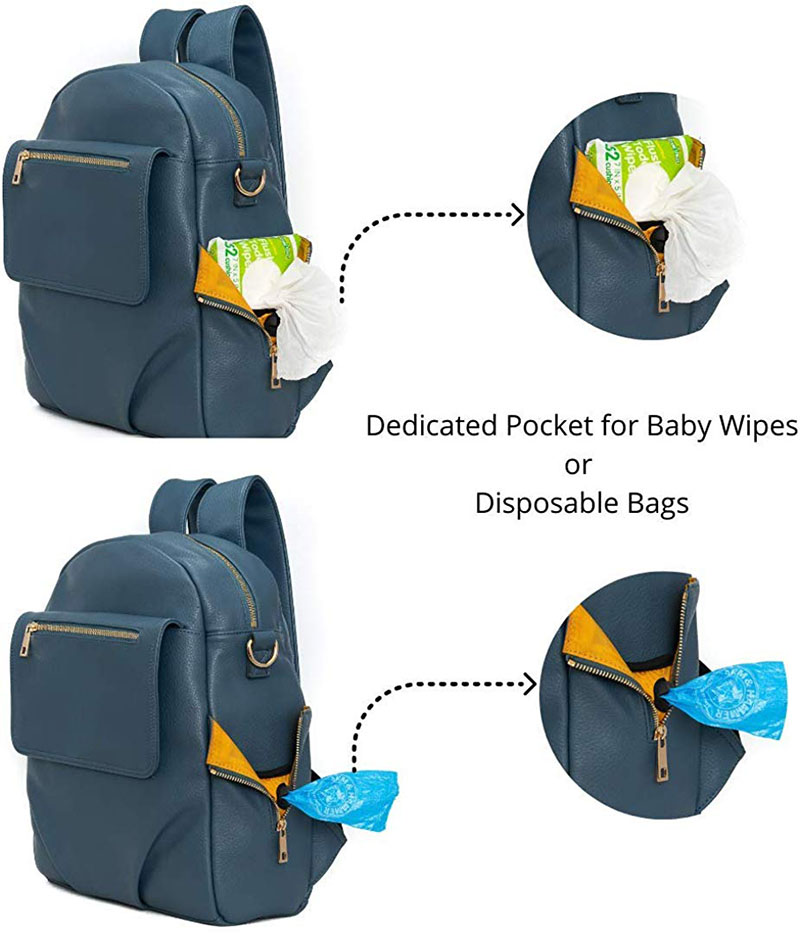 Pretty Pokets Backpack Diaper Bag