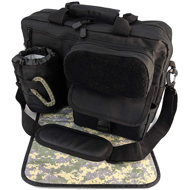 Black Tactical Adventure Bag