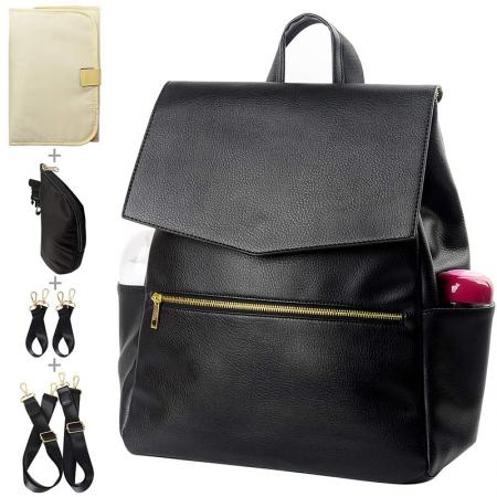 Diaper Luxury Leather Backpack