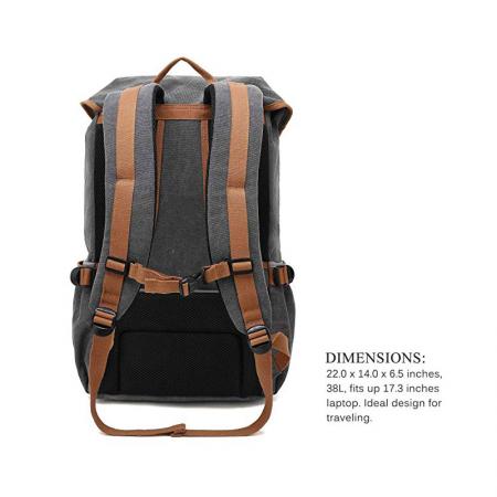 Multi-functional Canvas Backpack bag